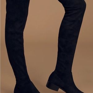 Steve Madden Jody suede over the knee boots Size 7